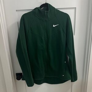 Nike Forest Green tech Fleece Hoodie Zip Jacket